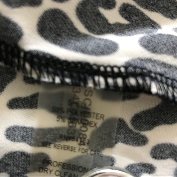 Calvin Klein animal print top - Picture 6 of 6